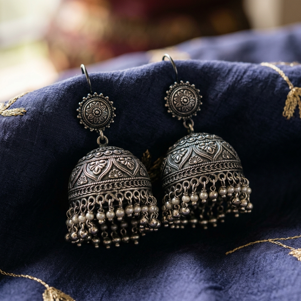 Handcrafted Jhumkas 3047